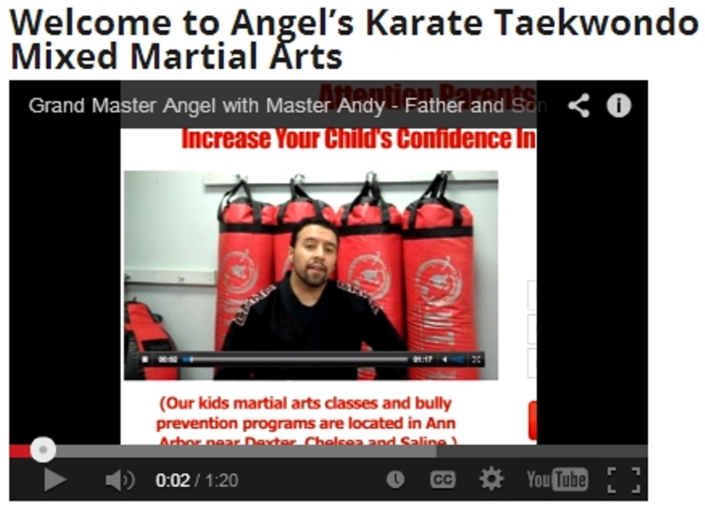 Grand Master Angel and Master Andy — Father and Son